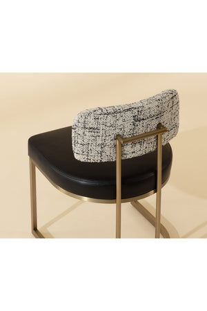   Modern European furniture - Two-Toned Cantilevered Dining Chair - www.oroa.com | Oroa.com