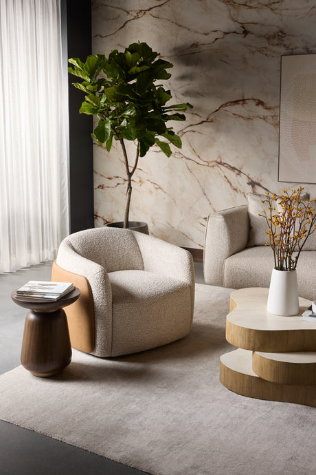   Modern European furniture - Timber Effect Indoor/Outdoor End Table - www.oroa.com | Oroa.com