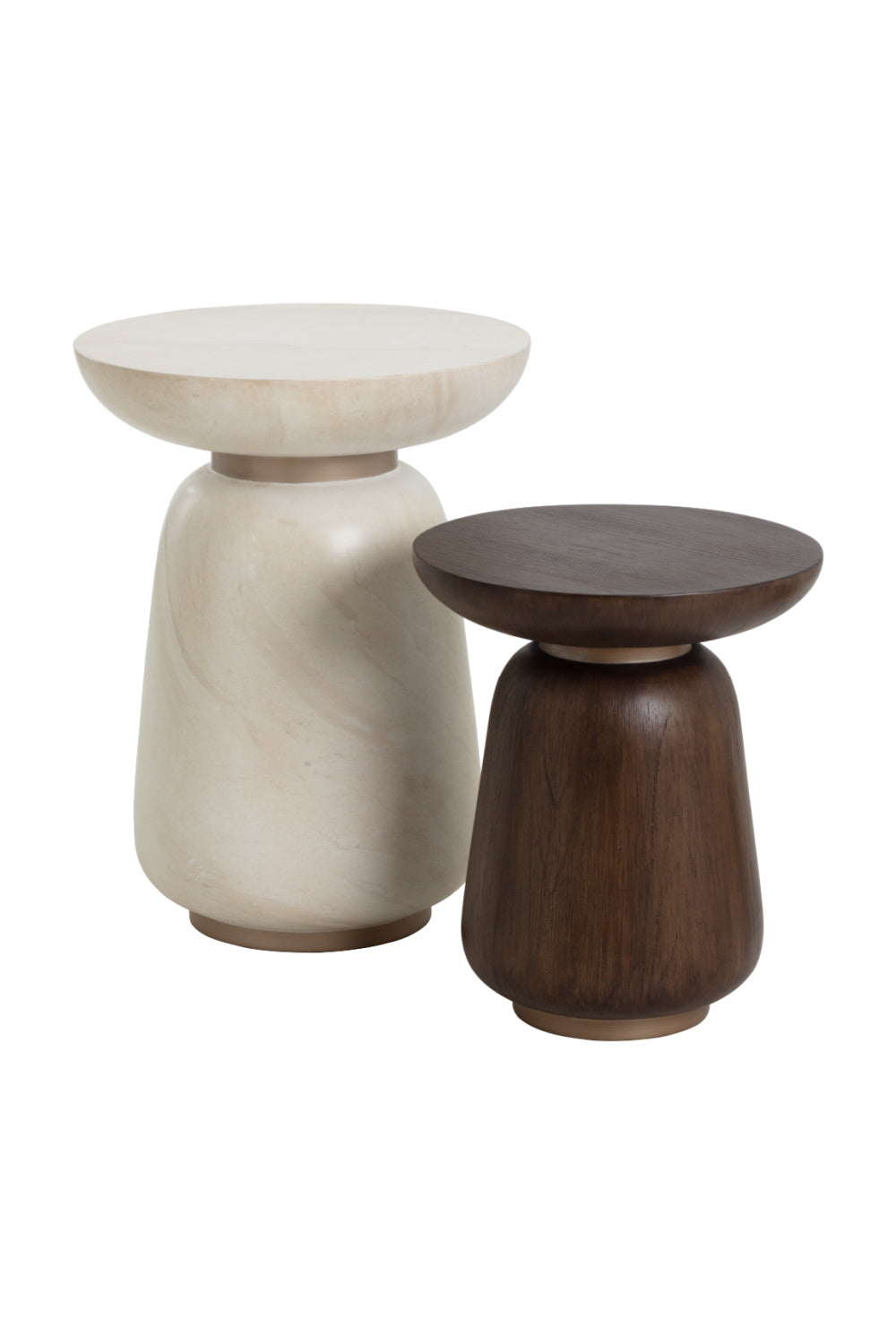   Modern European furniture - Timber Effect Indoor/Outdoor End Table - www.oroa.com | Oroa.com
