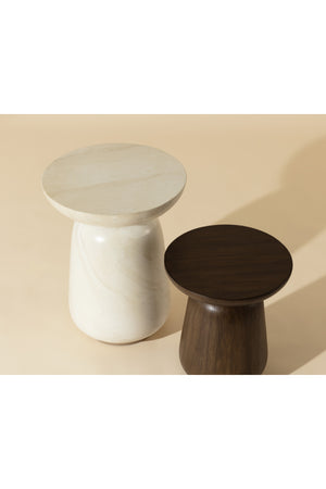   Modern European furniture - Timber Effect Indoor/Outdoor End Table - www.oroa.com | Oroa.com