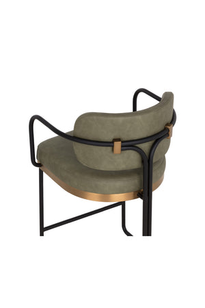   Modern European furniture - Modern Curved Seating Counter Stool - www.oroa.com | Oroa.com