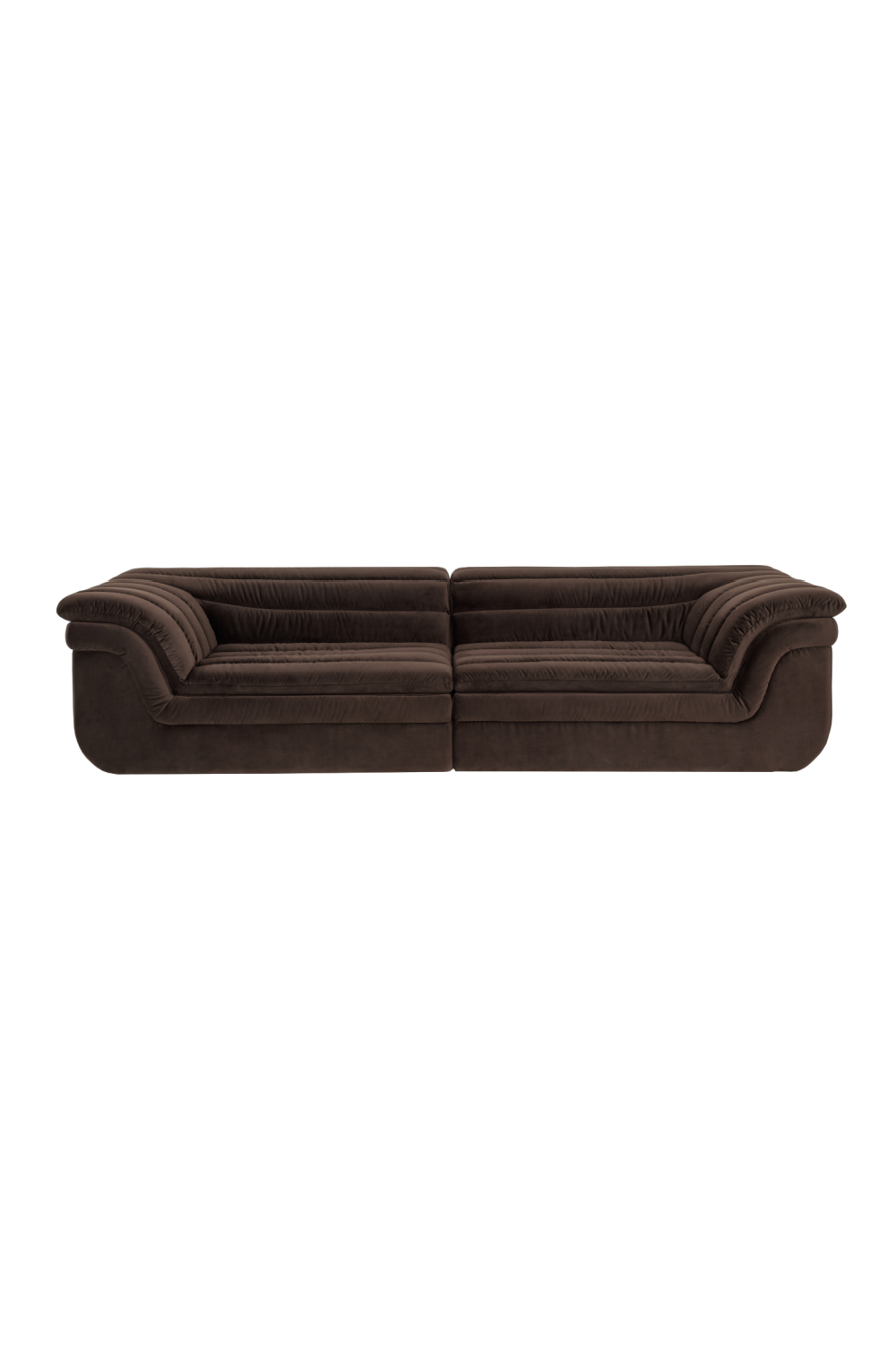  Modern European furniture - Deep-Channeled Fabric Sofa - www.oroa.com | Oroa.com