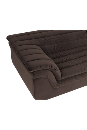   Modern European furniture - Deep-Channeled Fabric Sofa - www.oroa.com | Oroa.com