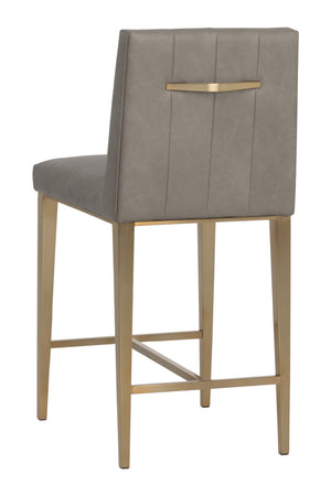   Modern European furniture - Contemporary Metal Frame Counter Stool - www.oroa.com | Oroa.com