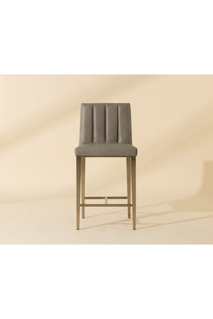   Modern European furniture - Contemporary Metal Frame Counter Stool - www.oroa.com | Oroa.com