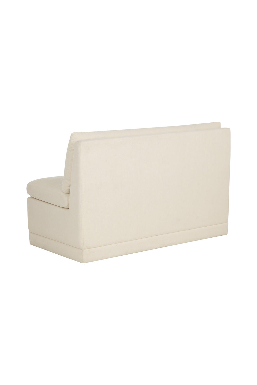   Modern European furniture - White Rectangular Banquette - www.oroa.com | Oroa.com