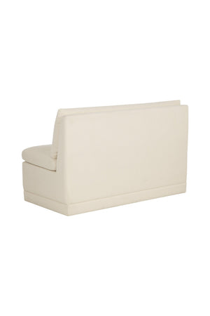  Modern European furniture - White Rectangular Banquette - www.oroa.com | Oroa.com