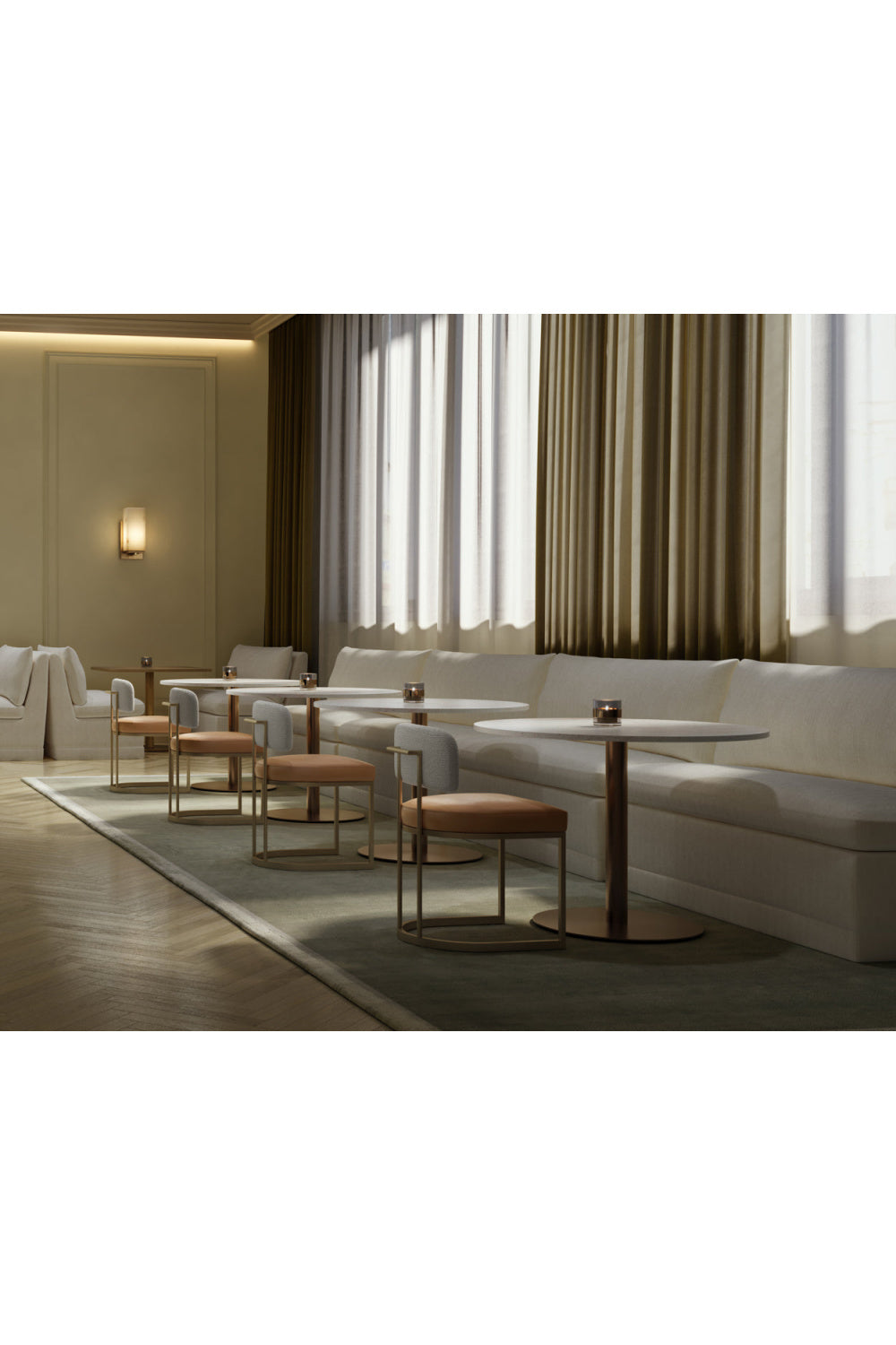   Modern European furniture - White Rectangular Banquette - www.oroa.com | Oroa.com