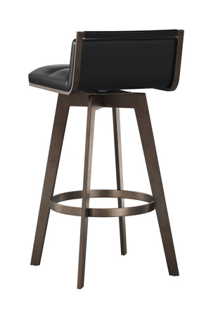   Modern European furniture - Leather-Look Swivel Bar Stool - www.oroa.com | Oroa.com
