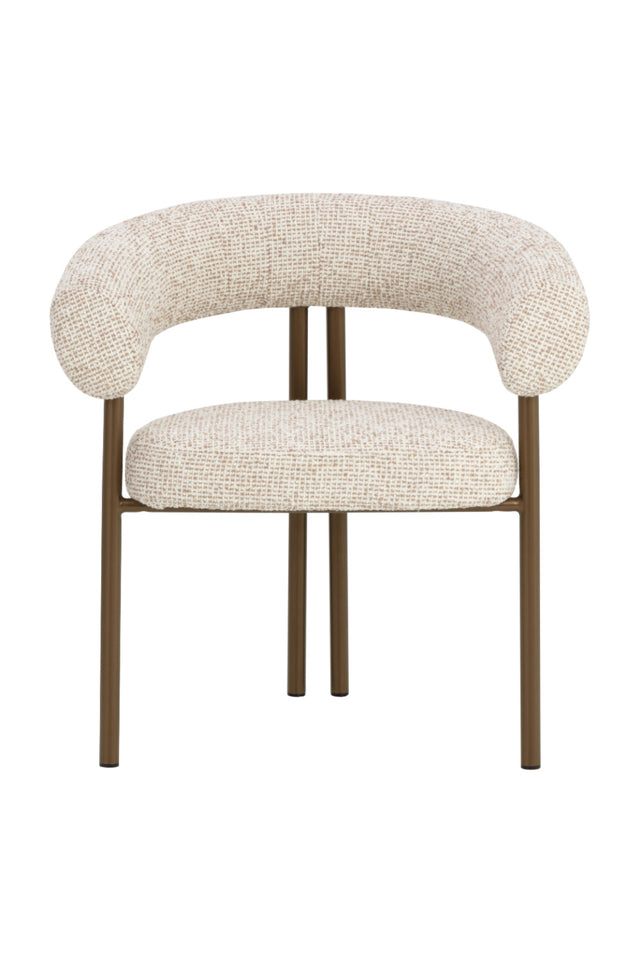 Modern European furniture - Rounded Back Dining Chair - www.oroa.com