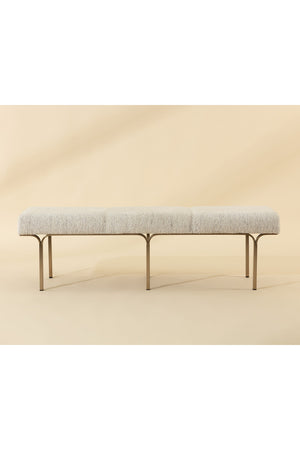   Modern European furniture - Slim Frame Upholstered Bench - www.oroa.com | Oroa.com