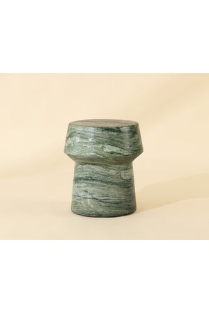   Modern European furniture - Marble Look Indoor/Outdoor End Table - www.oroa.com | Oroa.com