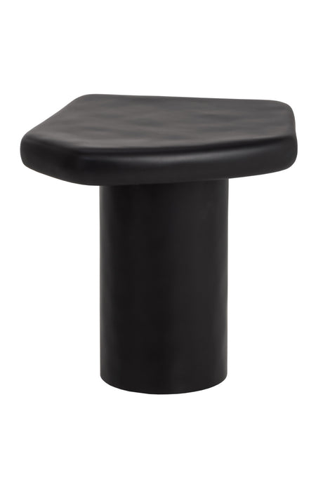   Modern European furniture - Black Organic-Shaped Indoor/Outdoor End Table - www.oroa.com | Oroa.com
