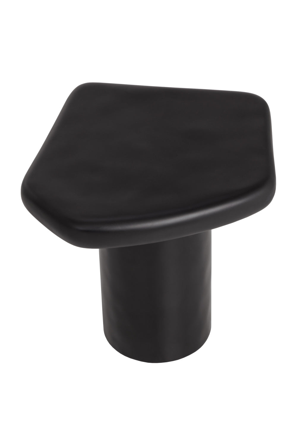   Modern European furniture - Black Organic-Shaped Indoor/Outdoor End Table - www.oroa.com | Oroa.com
