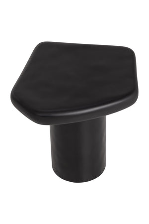   Modern European furniture - Black Organic-Shaped Indoor/Outdoor End Table - www.oroa.com | Oroa.com