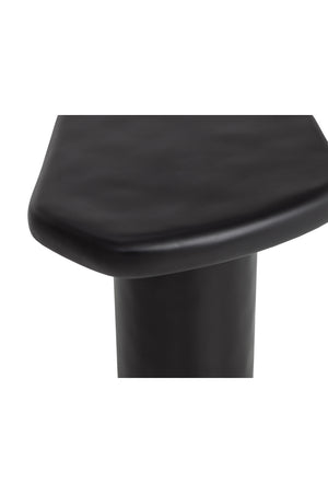   Modern European furniture - Black Organic-Shaped Indoor/Outdoor End Table - www.oroa.com | Oroa.com