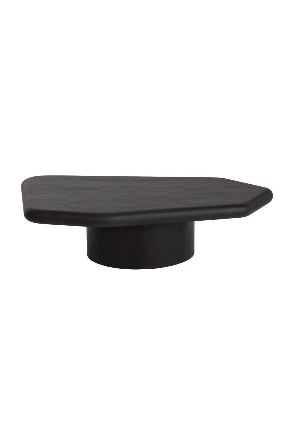   Modern European furniture - Black Concrete Indoor/Outdoor Coffee Table - www.oroa.com | Oroa.com