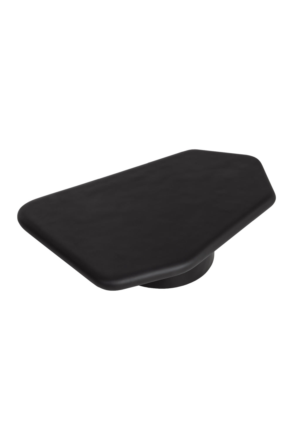   Modern European furniture - Black Concrete Indoor/Outdoor Coffee Table - www.oroa.com | Oroa.com
