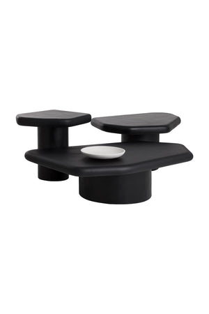   Modern European furniture - Black Concrete Indoor/Outdoor Coffee Table - www.oroa.com | Oroa.com