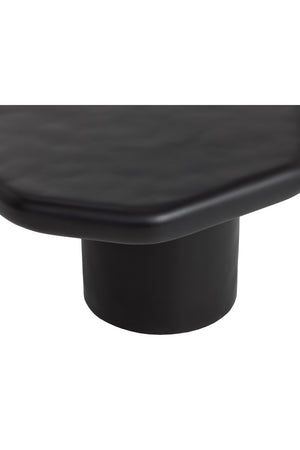   Modern European furniture - Black Concrete Indoor/Outdoor Coffee Table - www.oroa.com | Oroa.com
