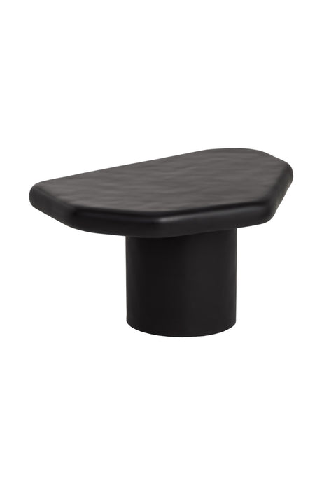   Modern European furniture - Black Concrete Indoor/Outdoor Coffee Table - www.oroa.com | Oroa.com