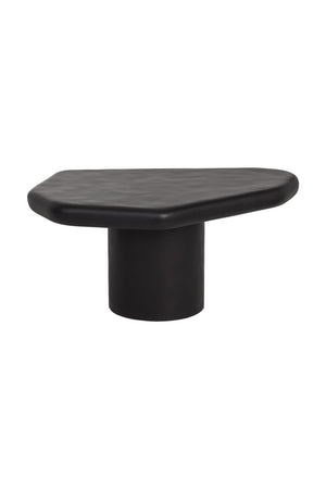   Modern European furniture - Black Concrete Indoor/Outdoor Coffee Table - www.oroa.com | Oroa.com