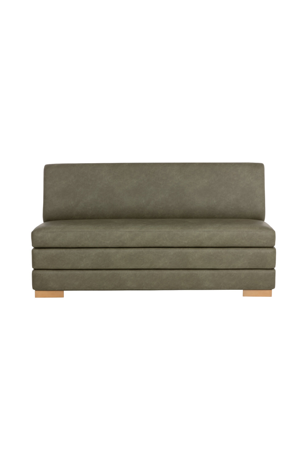   Modern European furniture - Green Leather Banquette - www.oroa.com | Oroa.com