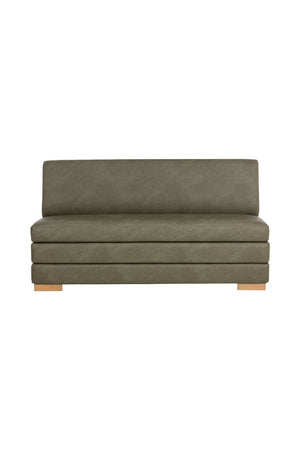   Modern European furniture - Green Leather Banquette - www.oroa.com | Oroa.com