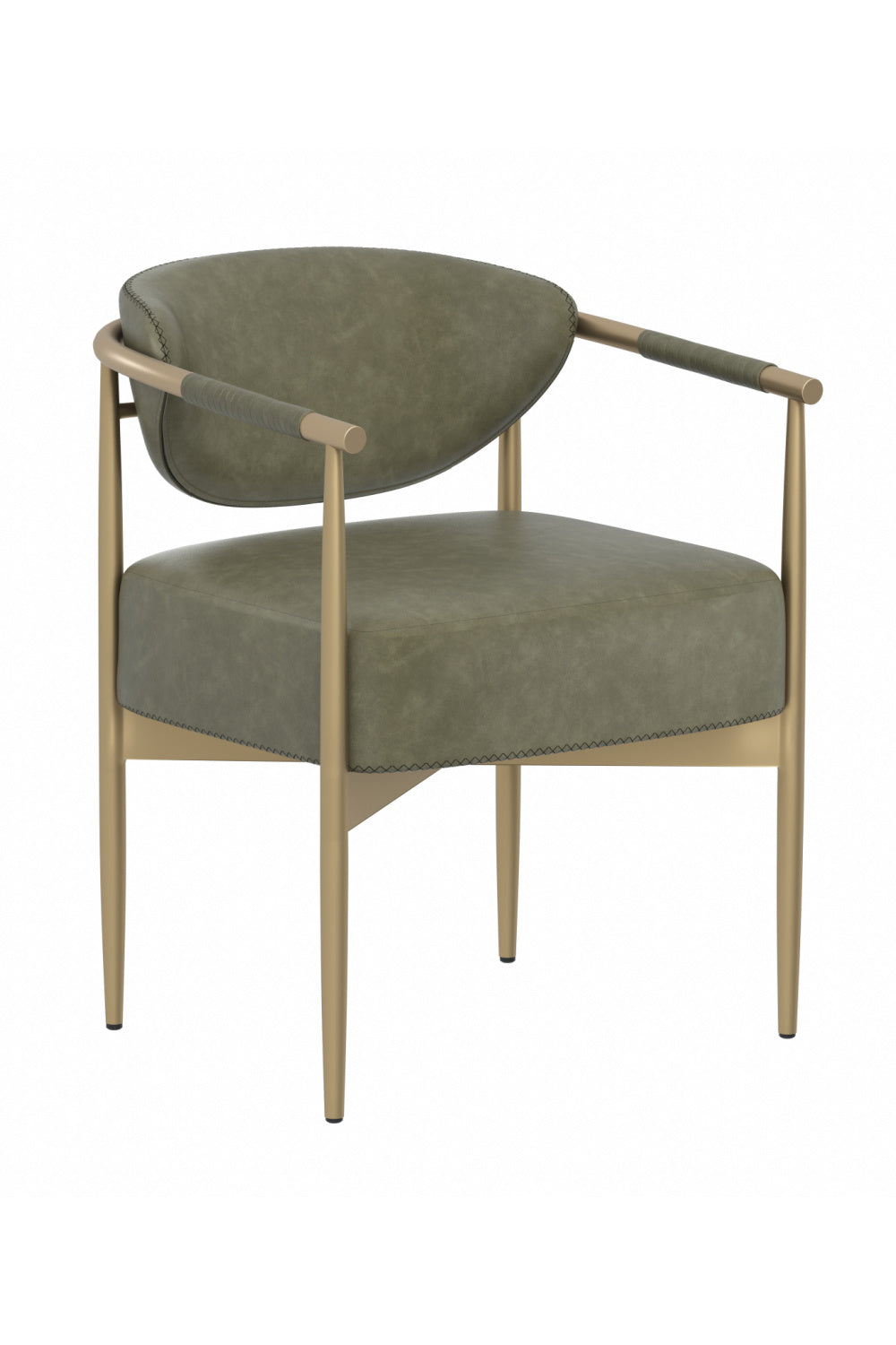   Modern European furniture - Leather Look Rope Dining Chair - www.oroa.com | Oroa.com