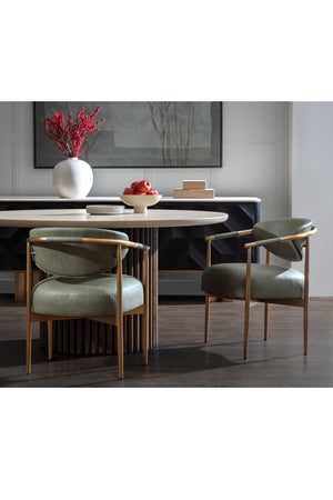   Modern European furniture - Leather Look Rope Dining Chair - www.oroa.com | Oroa.com