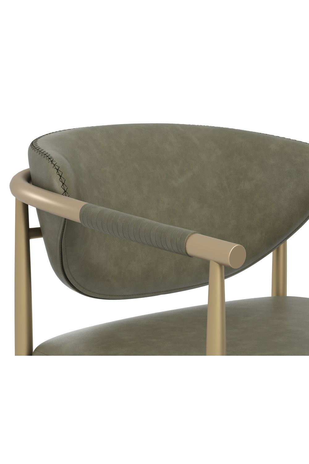   Modern European furniture - Leather Look Rope Dining Chair - www.oroa.com | Oroa.com