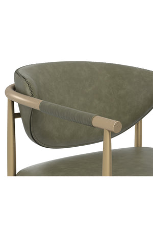   Modern European furniture - Leather Look Rope Dining Chair - www.oroa.com | Oroa.com