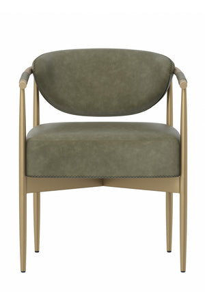   Modern European furniture - Leather Look Rope Dining Chair - www.oroa.com | Oroa.com