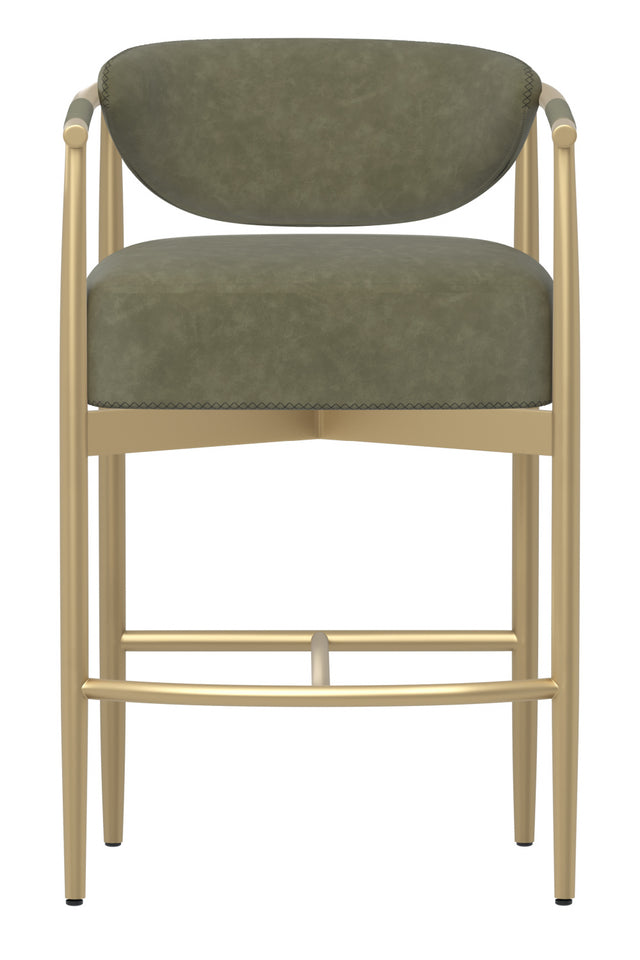Modern European furniture - Curved Back Counter Stool - www.oroa.com
