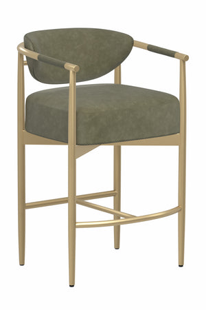   Modern European furniture - Curved Back Counter Stool - www.oroa.com | Oroa.com