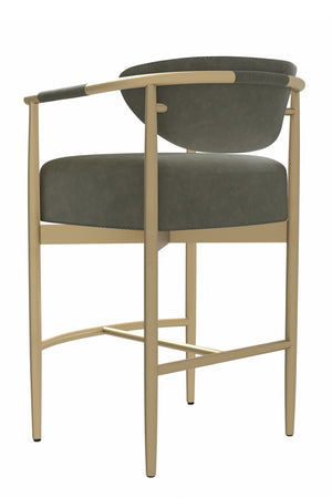   Modern European furniture - Curved Back Counter Stool - www.oroa.com | Oroa.com