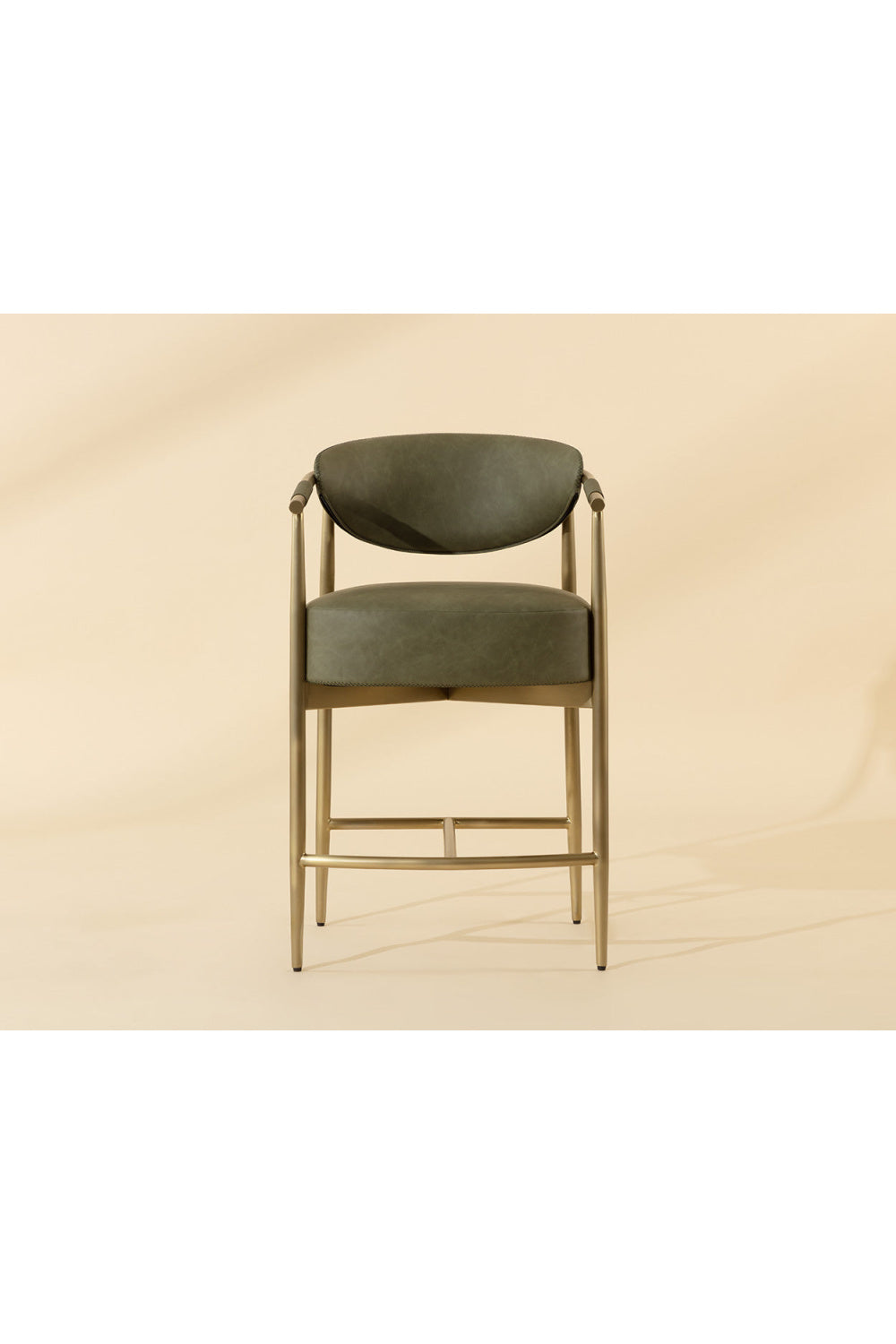   Modern European furniture - Curved Back Counter Stool - www.oroa.com | Oroa.com