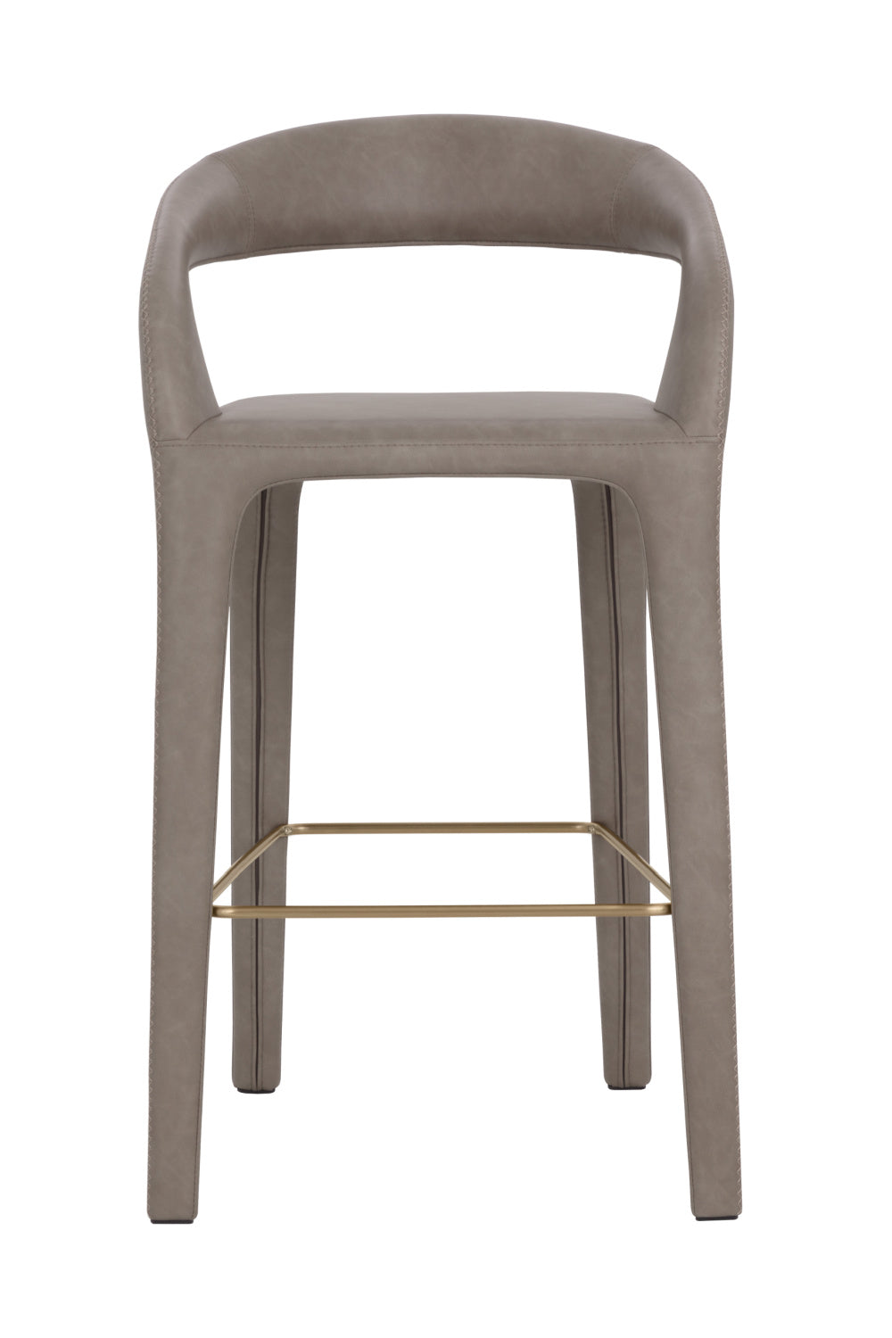   Modern European furniture - Open-Back Leather Bar Stool - www.oroa.com | Oroa.com
