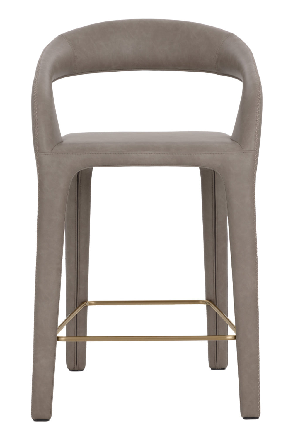   Modern European furniture - Sleek Upholstered Counter Stool - www.oroa.com | Oroa.com