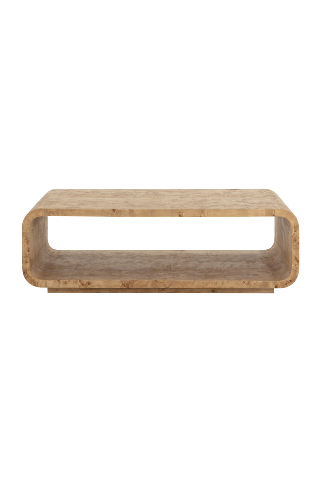 Modern European furniture - Burl Veneer Coffee Table - www.oroa.com