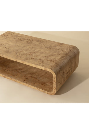  Modern European furniture - Burl Veneer Coffee Table - www.oroa.com | Oroa.com