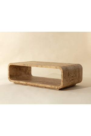   Modern European furniture - Burl Veneer Coffee Table - www.oroa.com | Oroa.com