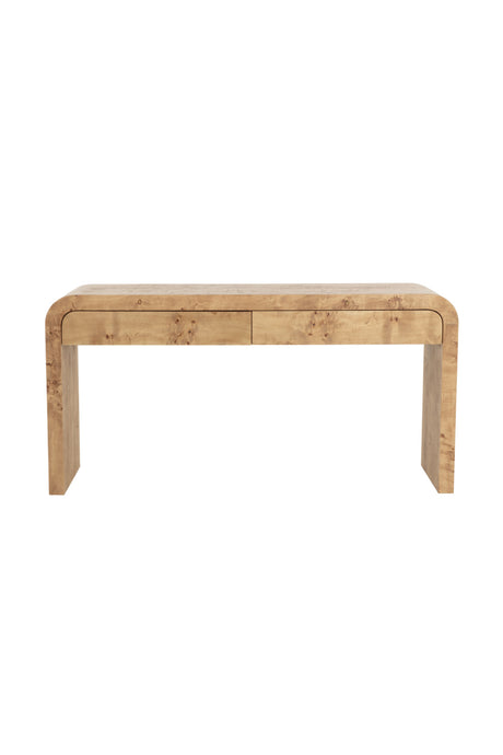   Modern European furniture - Burl Veneer Console Table - www.oroa.com | Oroa.com