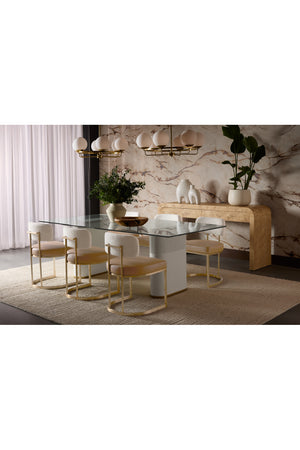   Modern European furniture - Burl Veneer Console Table - www.oroa.com | Oroa.com