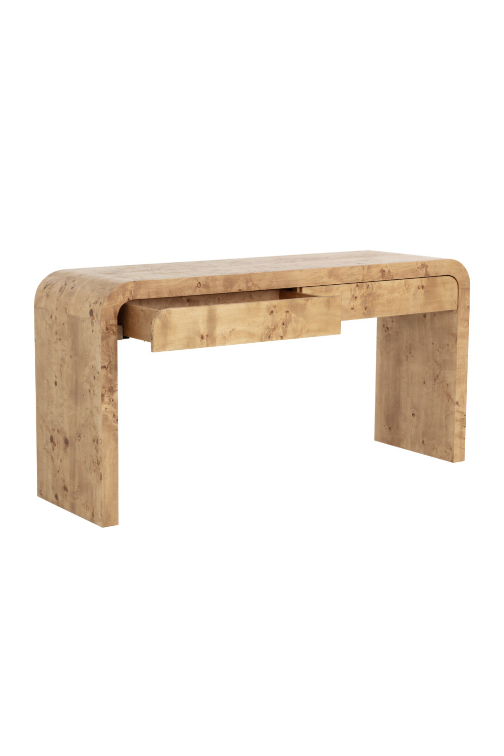   Modern European furniture - Burl Veneer Console Table - www.oroa.com | Oroa.com