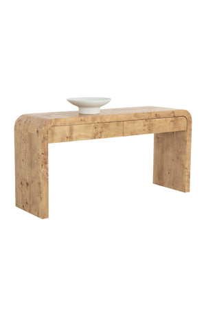   Modern European furniture - Burl Veneer Console Table - www.oroa.com | Oroa.com