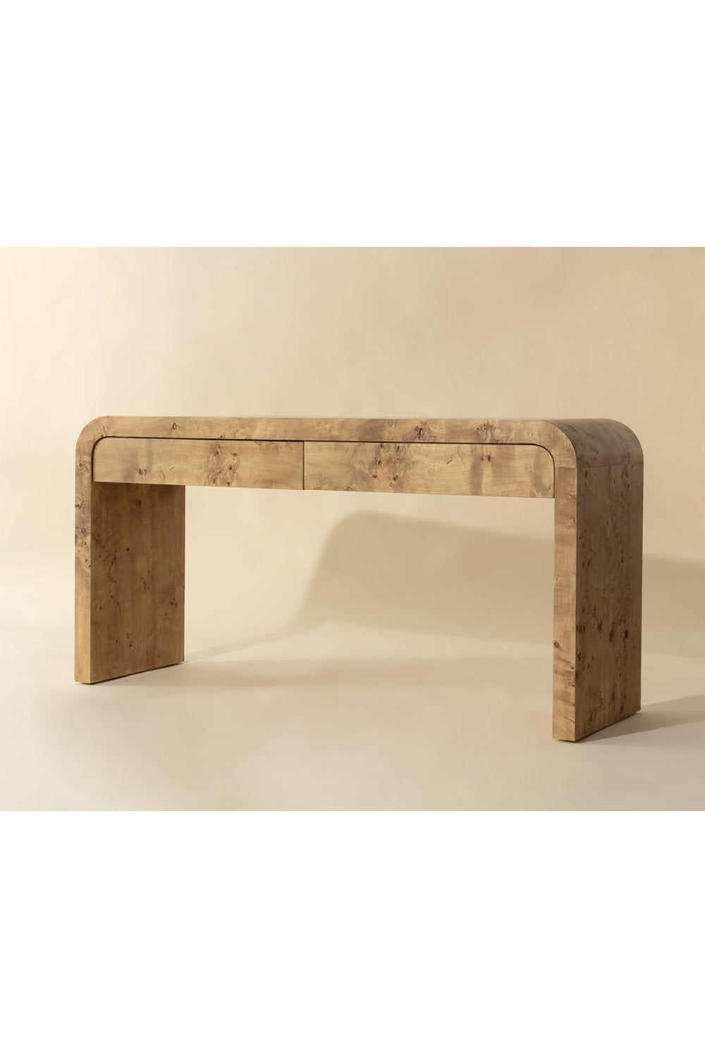   Modern European furniture - Burl Veneer Console Table - www.oroa.com | Oroa.com