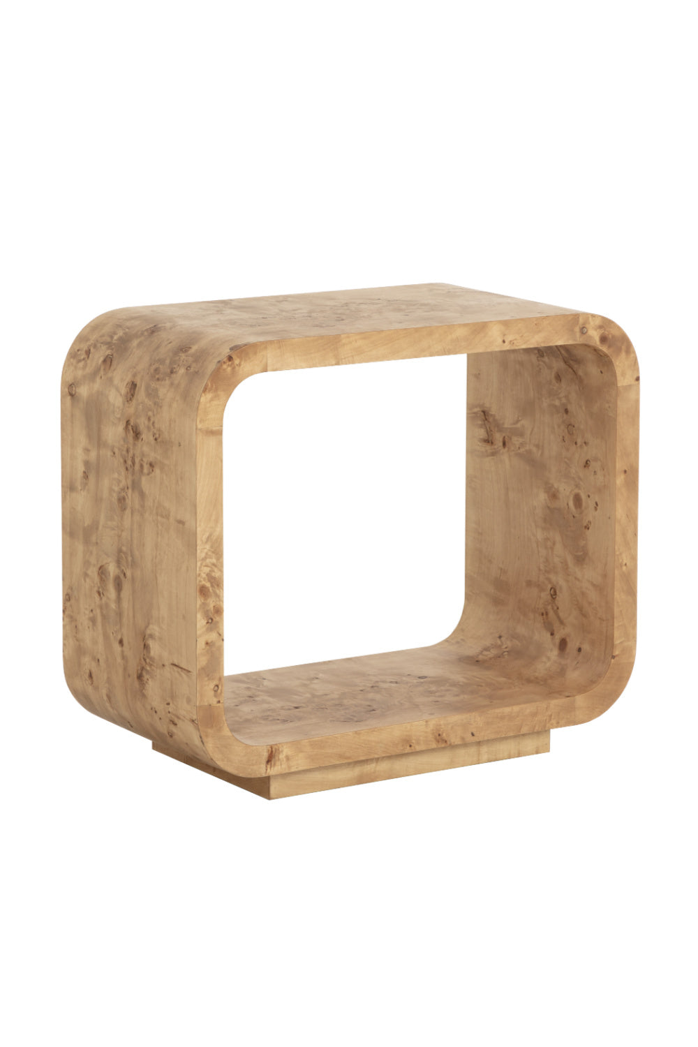   Modern European furniture - Burl Veneer End Table - www.oroa.com | Oroa.com