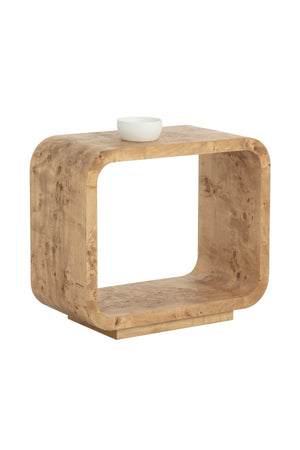   Modern European furniture - Burl Veneer End Table - www.oroa.com | Oroa.com