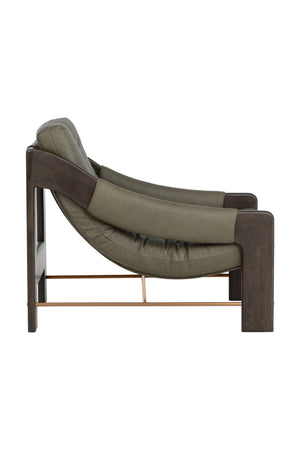   Modern European furniture - Reclined Leather Lounge Chair - www.oroa.com | Oroa.com